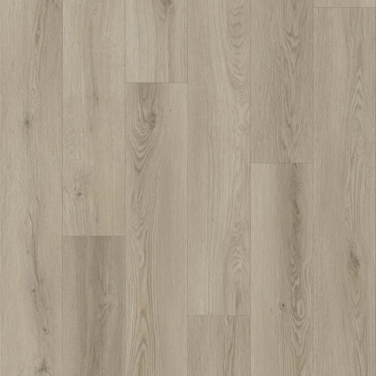 Fawn Grey hybrid flooring planks featuring a realistic woodgrain texture, part of the Royal Floors 10mm Extreme range, designed for durability and style in residential and commercial spaces.
