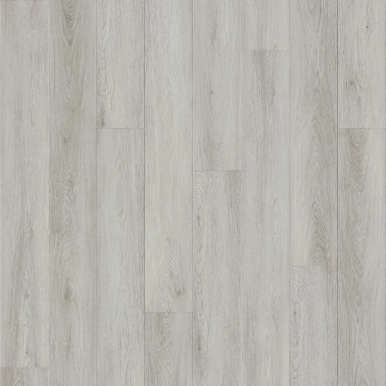Taupe Grey vinyl plank flooring showcasing a realistic wood appearance with a light, muted tone, part of the Royal 5mm Vinyl Plank range by Royal Floors.