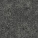 Textured dark grey carpet tile from the Nova collection, designed for modern interiors and high-traffic areas, emphasizing durability and contemporary style.