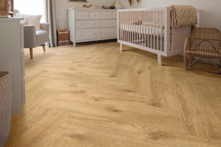 Vinyl flooring Sydney: Karndean LooseLay Originals in Providence in a bedroom