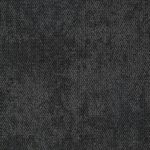 Dark textured carpet tile swatch from the Nova collection, showcasing modern design suitable for contemporary interiors and high-traffic areas.