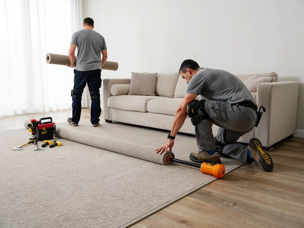 Should Landlords Choose DIY or Professional Carpet Installation