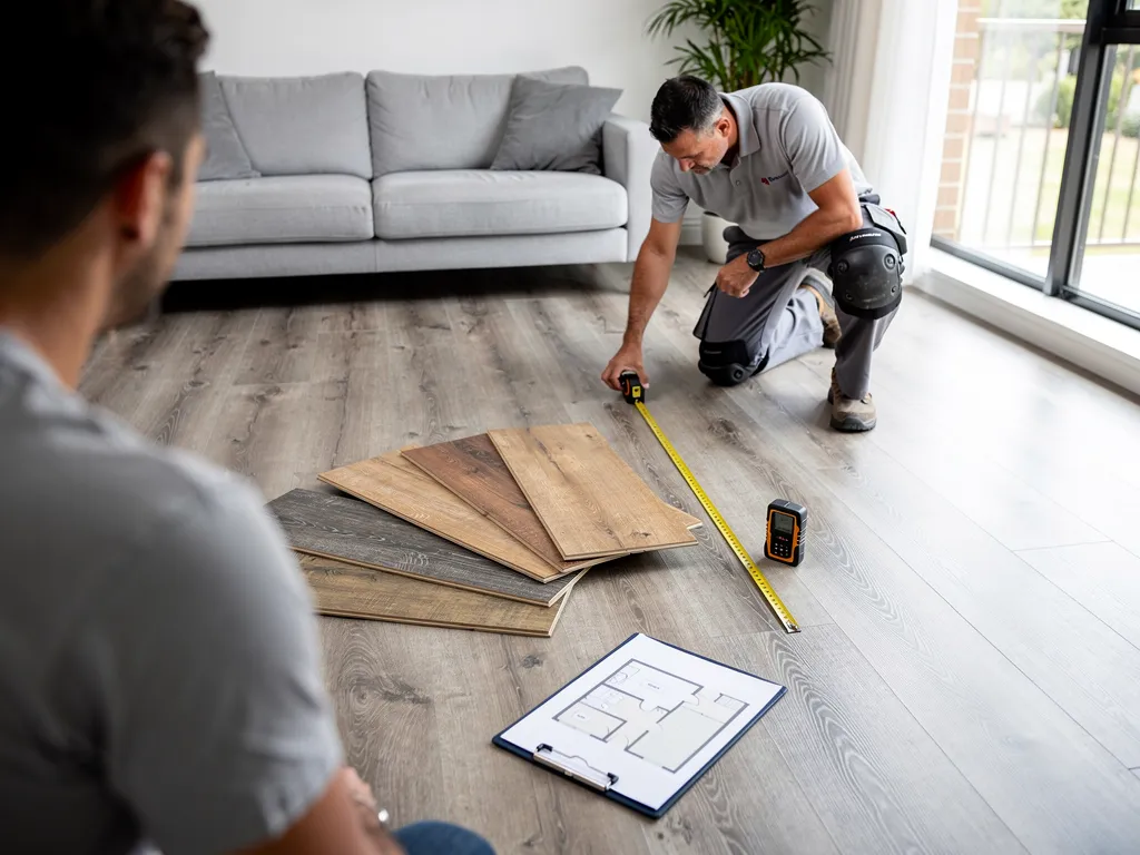 What should you expect during the free measure and quote visit