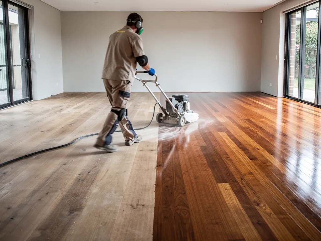 What Are the Key Steps in Hardwood Floor Sanding and Polishing