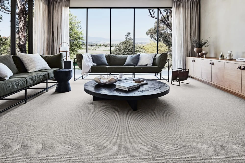 Ravine 4M wool carpet room scene