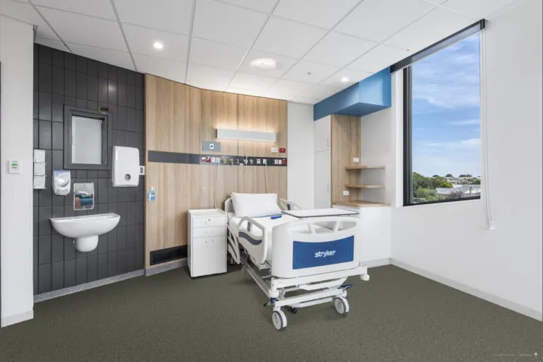 Royal Floors Accolade Safe safety vinyl flooring in Mangrove, room scene