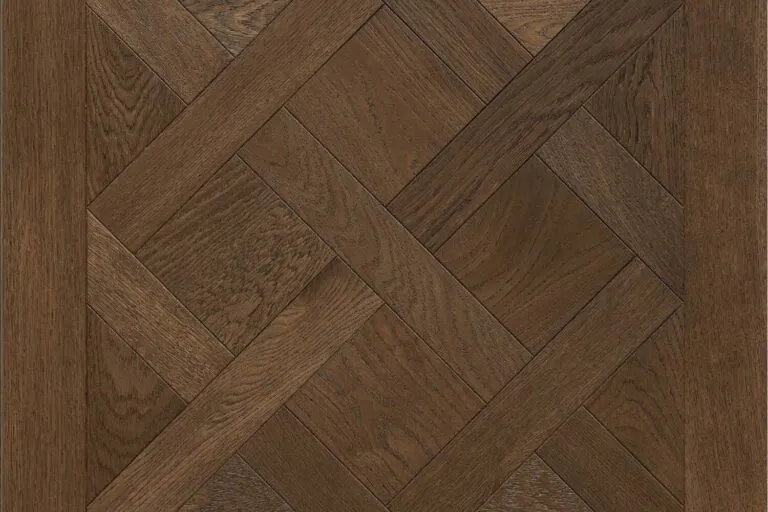 Royal Floors Bespoke Versailles oak flooring in Emberwood, Versailles panel