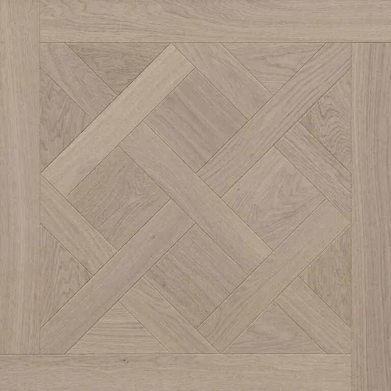 Royal Floors Bespoke Versailles oak flooring in Raw Neutral, swatch