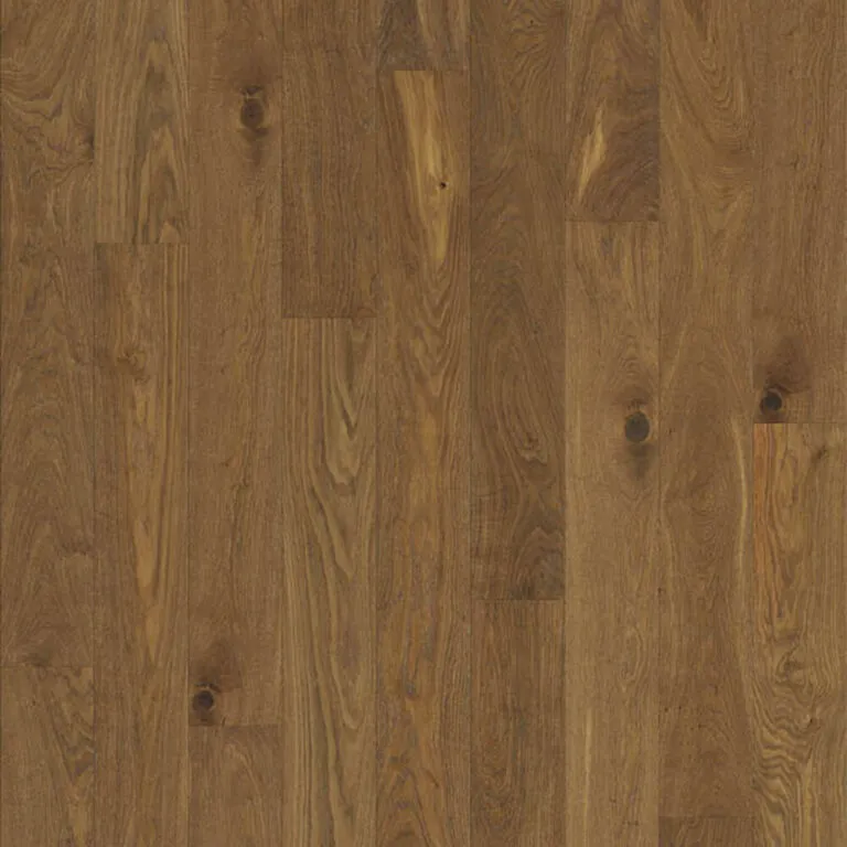 Royal Floors European Oak Natural Grade timber flooring in Basset Brown, swatch