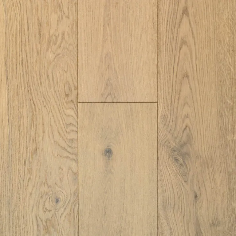Royal Floors European Oak Natural Grade timber flooring in Cream White, swatch