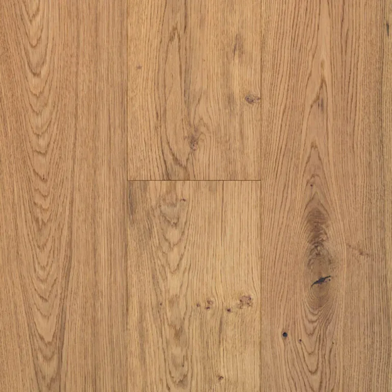 Royal Floors European Oak Natural Grade timber flooring in Light Tan, swatch
