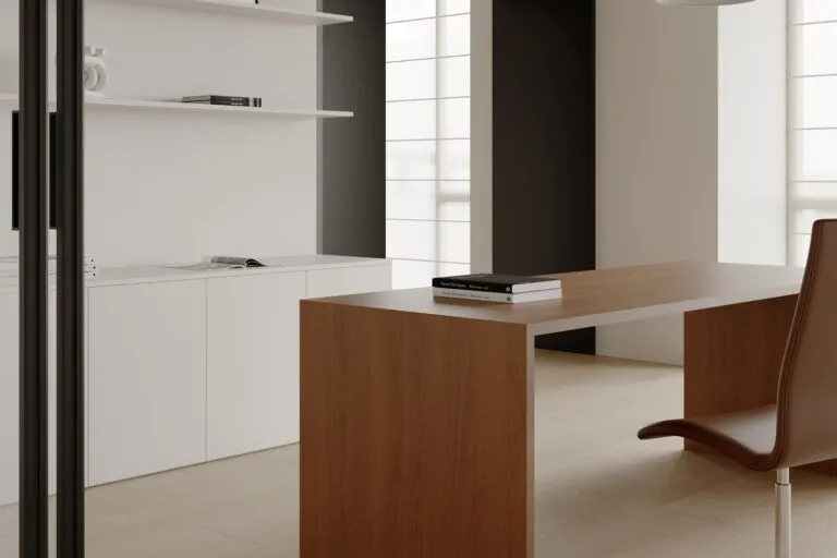 Royal Floors European Oak Natural Grade timber flooring in Natural Limed, room scene