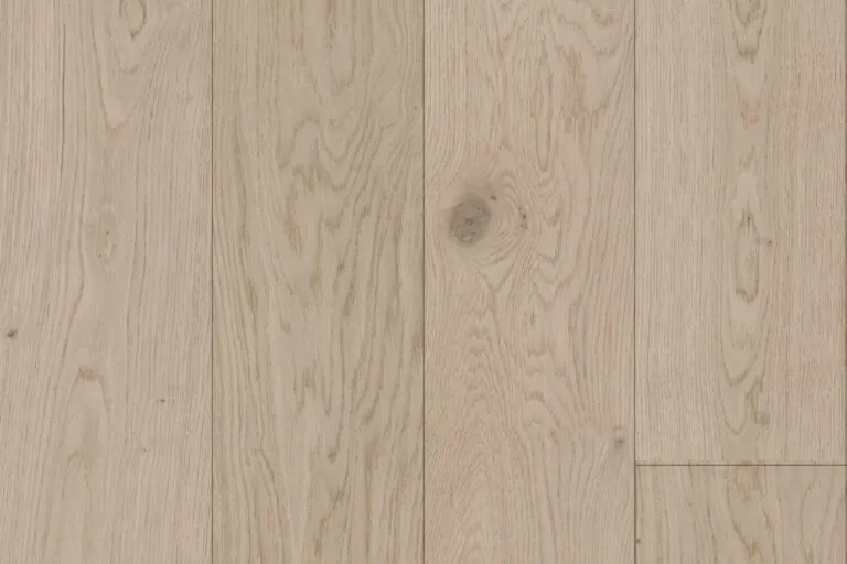 Royal Floors European Oak Natural Grade timber flooring in Raw Neutral, plank detail