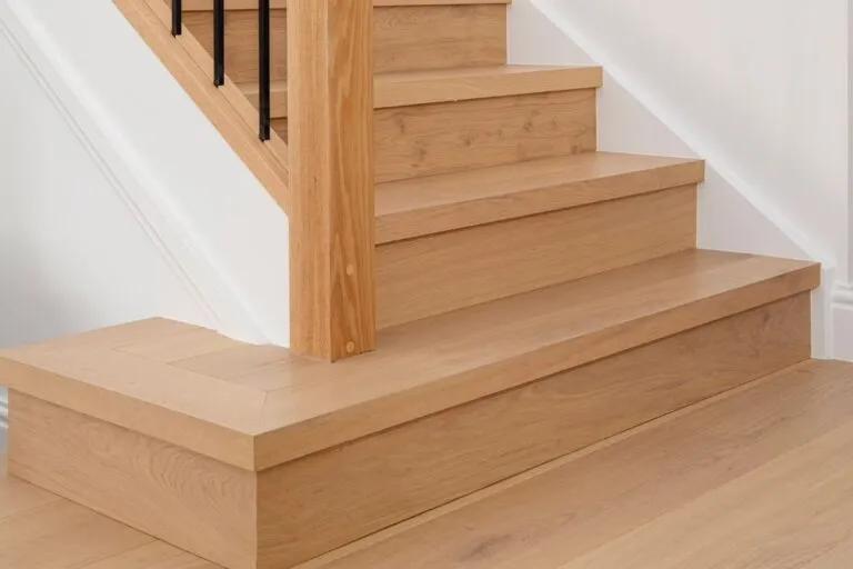 Royal Floors European Oak Natural Grade timber flooring in Raw Neutral, room scene