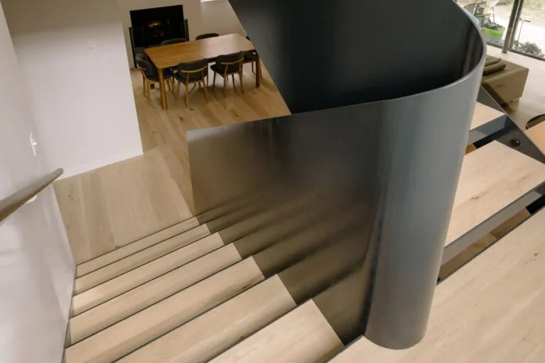 Royal Floors European Oak Natural Grade timber flooring in Tinge Clay, room scene