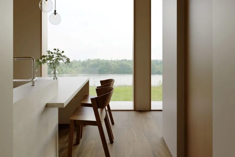Royal Floors European Oak Natural Grade timber flooring in Tuscan Brown, room scene