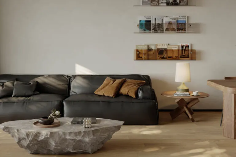 Royal Floors European Oak Plank timber flooring in Mellow Beige, room scene