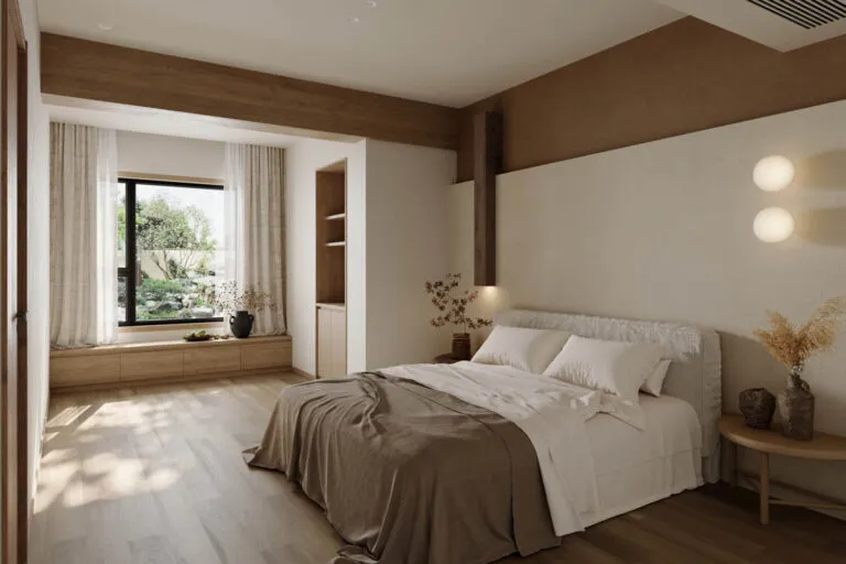 Royal Floors European Oak Plank timber flooring in Tan Brown, room scene