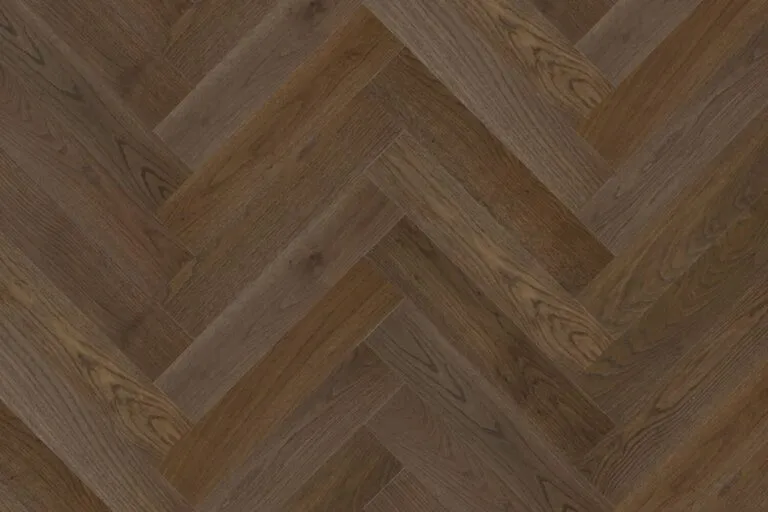 Royal Floors European Oak herringbone timber flooring in Emberwood, detail