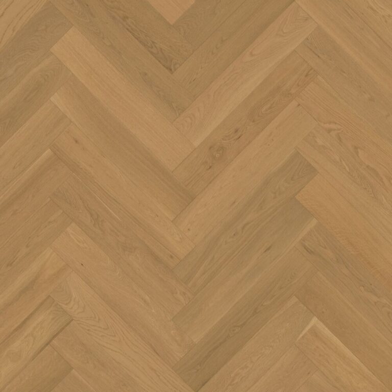 European Oak Herringbone flooring in Light Neutral, swatch
