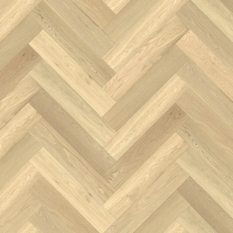 Royal Floors European Oak herringbone timber flooring in Mellow Beige, swatch