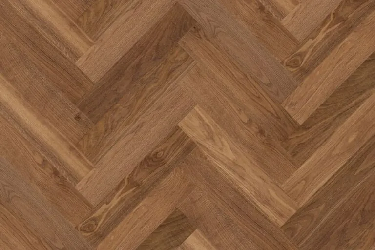 Royal Floors European Oak herringbone timber flooring in Russet Smoke, detail