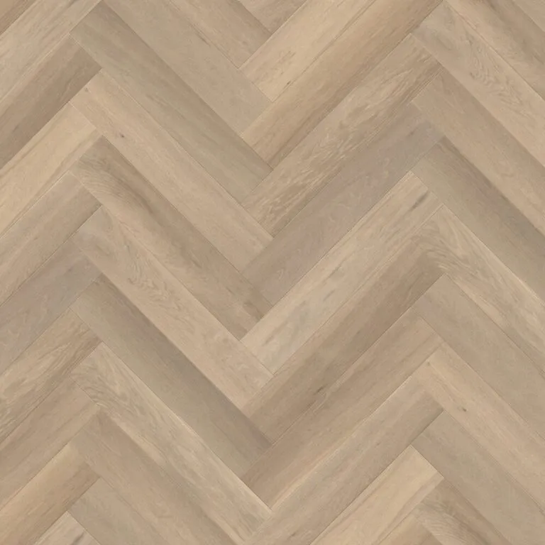 Royal Floors European Oak herringbone timber flooring in Terrace Grey, swatch