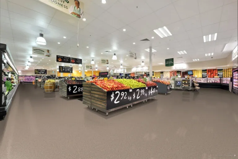 Royal Floors Safeguard R12 safety vinyl flooring in Desert, room scene